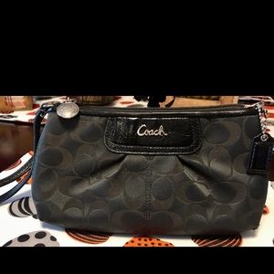 Authentic Coach large wristlet